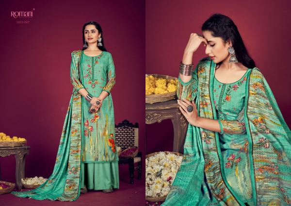 Romani Jhalak Premium Pashmina Designer Dress Material Collection 